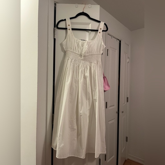 Ciao Lucia White Midi Dress - Picture 6 of 8